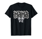 Soccer Mama Coquette Checkered T-Shirt - Streetwear Style for Adults