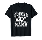 Soccer Mama Soccer Season Soccer T-Shirt - Fun Novelty Design for Adults