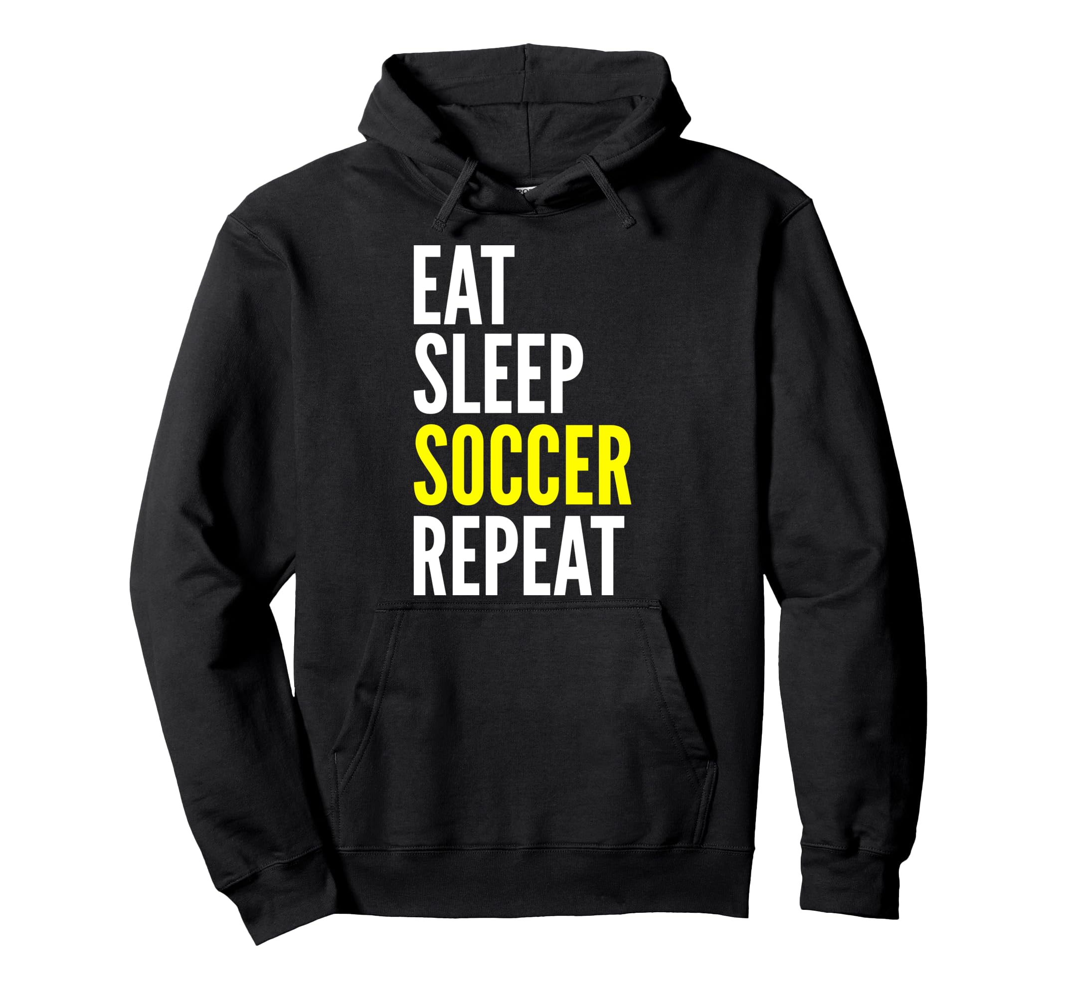 Soccer Player Funny Eat Sleep Soccer Hoodie - Aesthetic Graphic Men Women