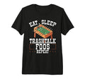 Eat Sleep Trash Talk Foos Repeat Foosball T-Shirt - Trendy Graphic Unisex