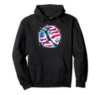 American Flag Soccer Soccer Hoodie - Aesthetic Graphic for Adults