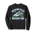 Soccer Player Soccer Dad Kick Sport Sweatshirt - Aesthetic Graphic Unisex