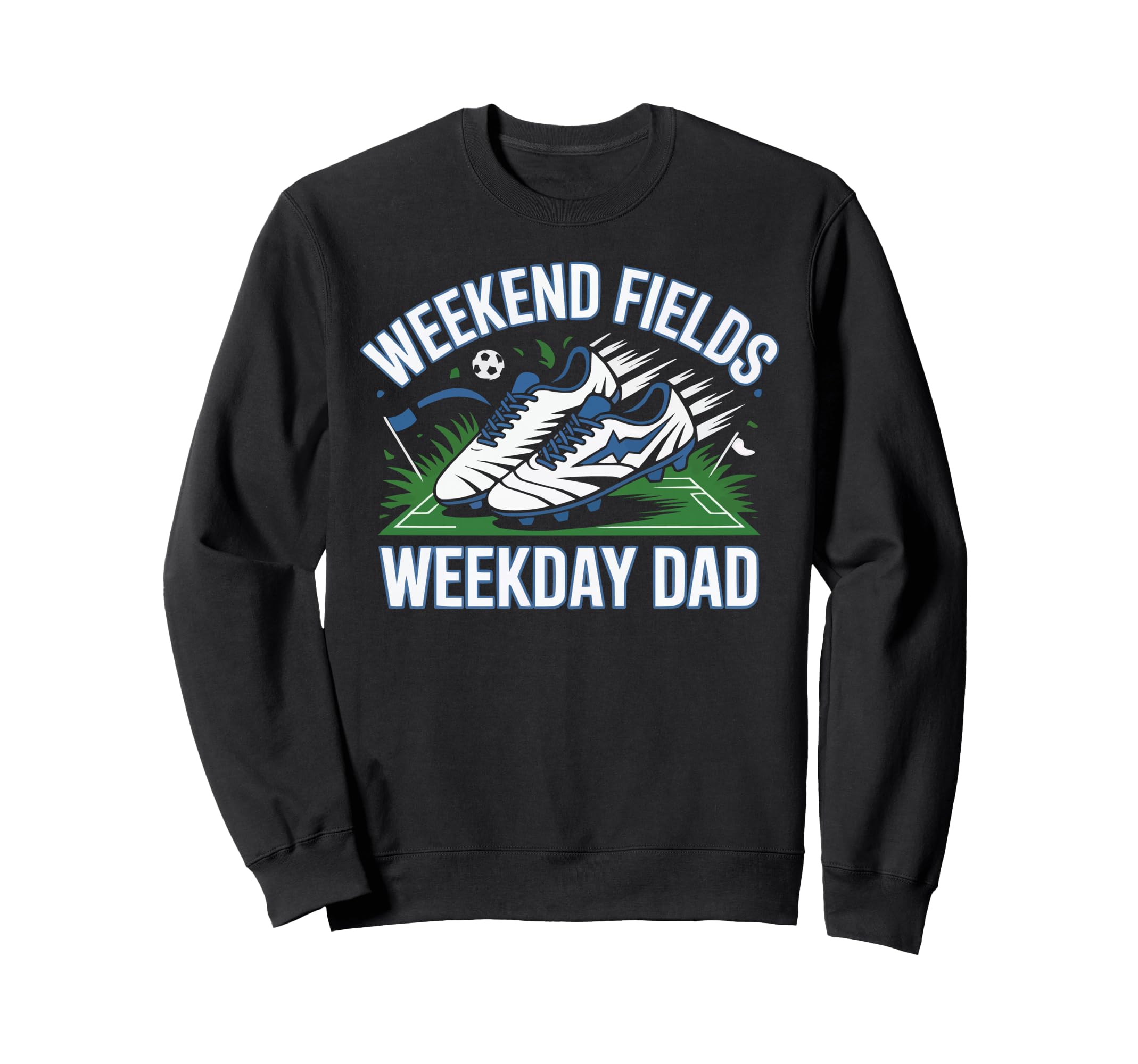 Soccer Player Soccer Dad Kick Sport Sweatshirt - Aesthetic Graphic Unisex