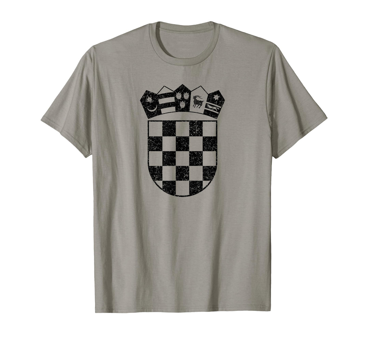 Croatia Coat Arms Croation Flag T-Shirt - Casual Everyday Wear Unisex