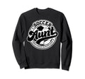 Soccer Aunt Family Matching Game Sweatshirt - Aesthetic Graphic for Adults