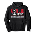 Soccer Goalie Dad Funny Dad Soccer Keeper Hoodie - Custom Art Print Unisex