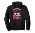 Im Hockey Goalkeeper Mom Ice Hockey Hoodie - Trendy Graphic for Adults