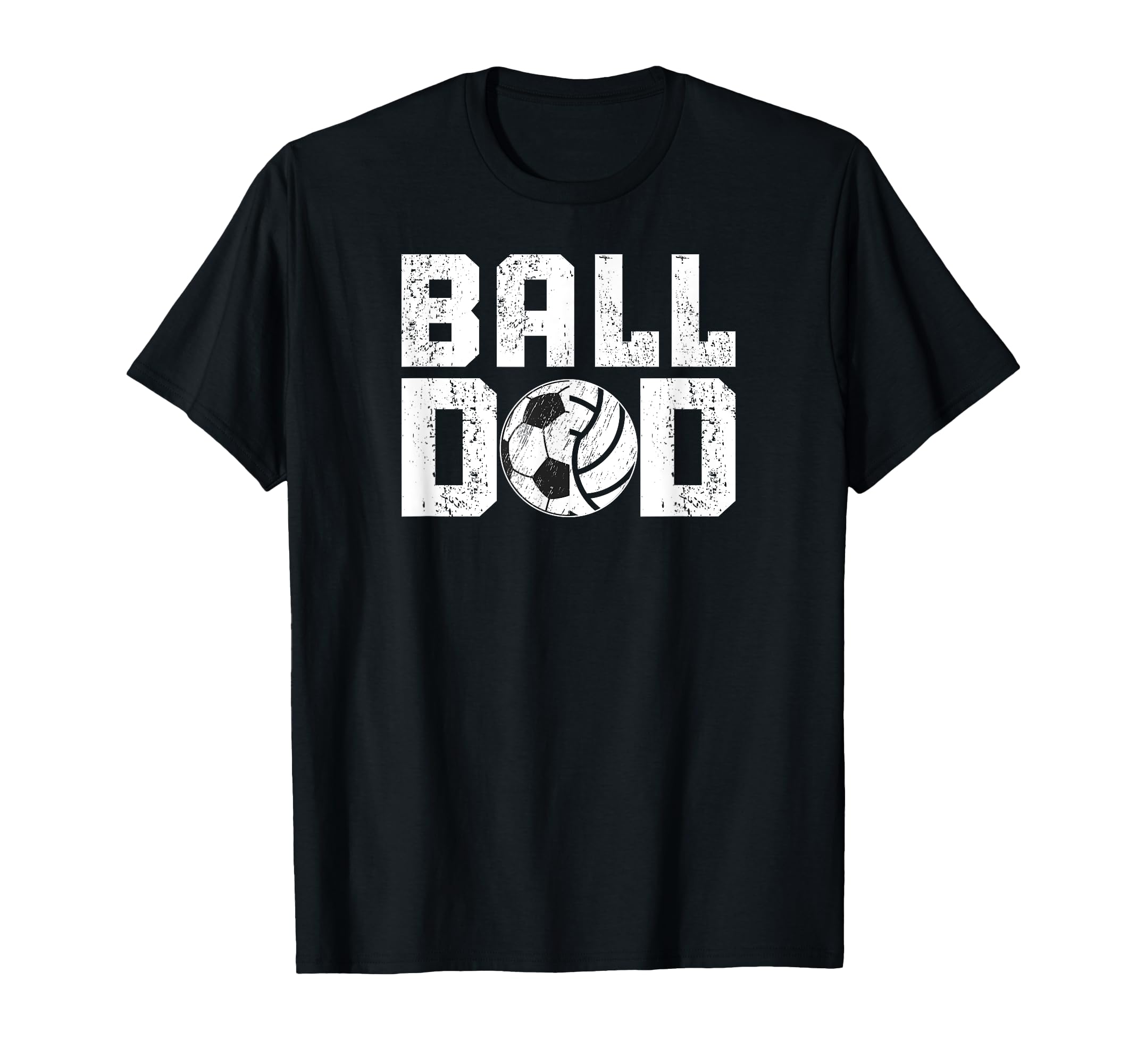 Ball Dad Soccer Volleyball Dad Ballers T-Shirt - Custom Art Print Unisex