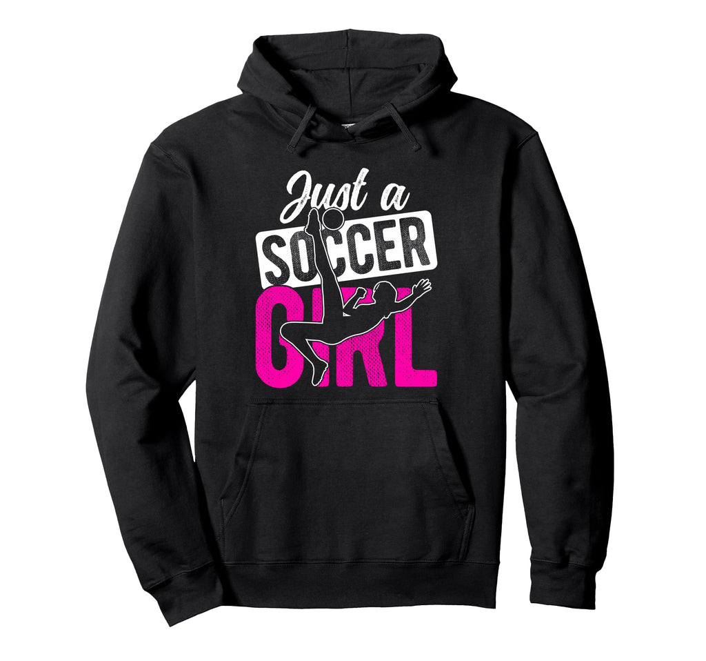 Just Soccer Hoodie - Novelty Apparel for Adults