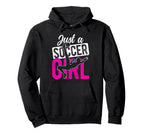 Just Soccer Hoodie - Novelty Apparel for Adults