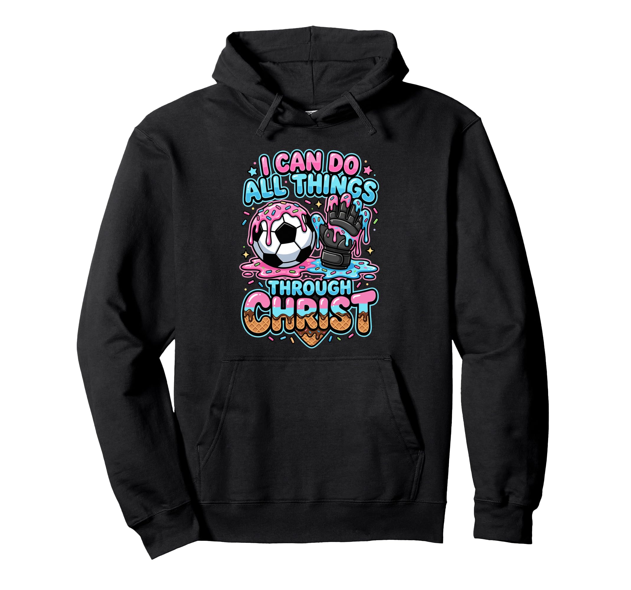 I Can Do All Things Through Christ Hoodie - Aesthetic Graphic for Adults