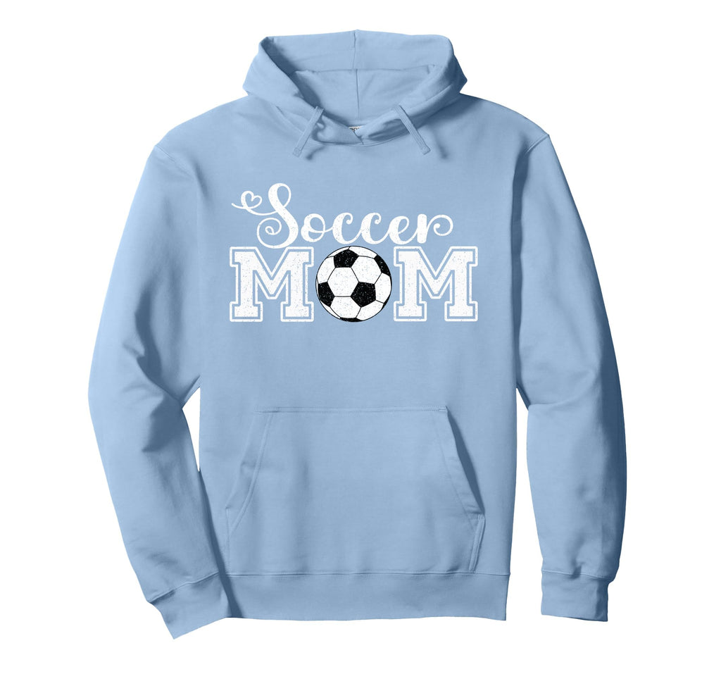 Soccer Mom Soccer Mama Checkered Mothers Day Hoodie - Graphic Print Unisex