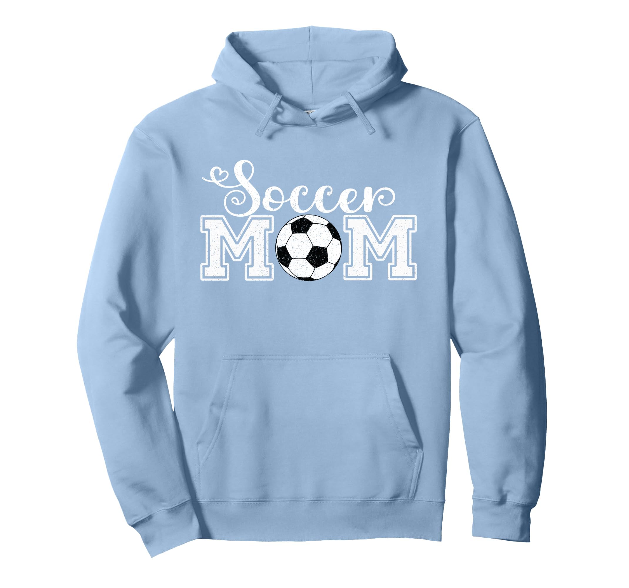 Soccer Mom Soccer Mama Checkered Mothers Day Hoodie - Graphic Print Unisex