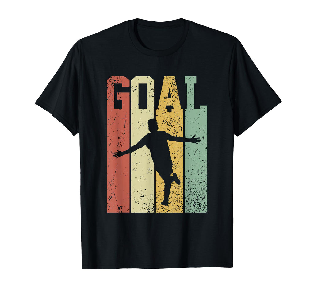 Soccer Player Goal Celebration T-Shirt - Graphic Print for Adults