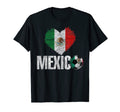 Mexico Flag Jersey Supporter T-Shirt - Casual Everyday Wear Men Women