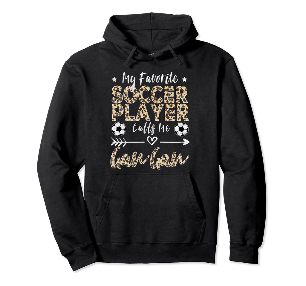 My Favorite Soccer Player Calls Me Gan Hoodie - Minimalist Print Unisex