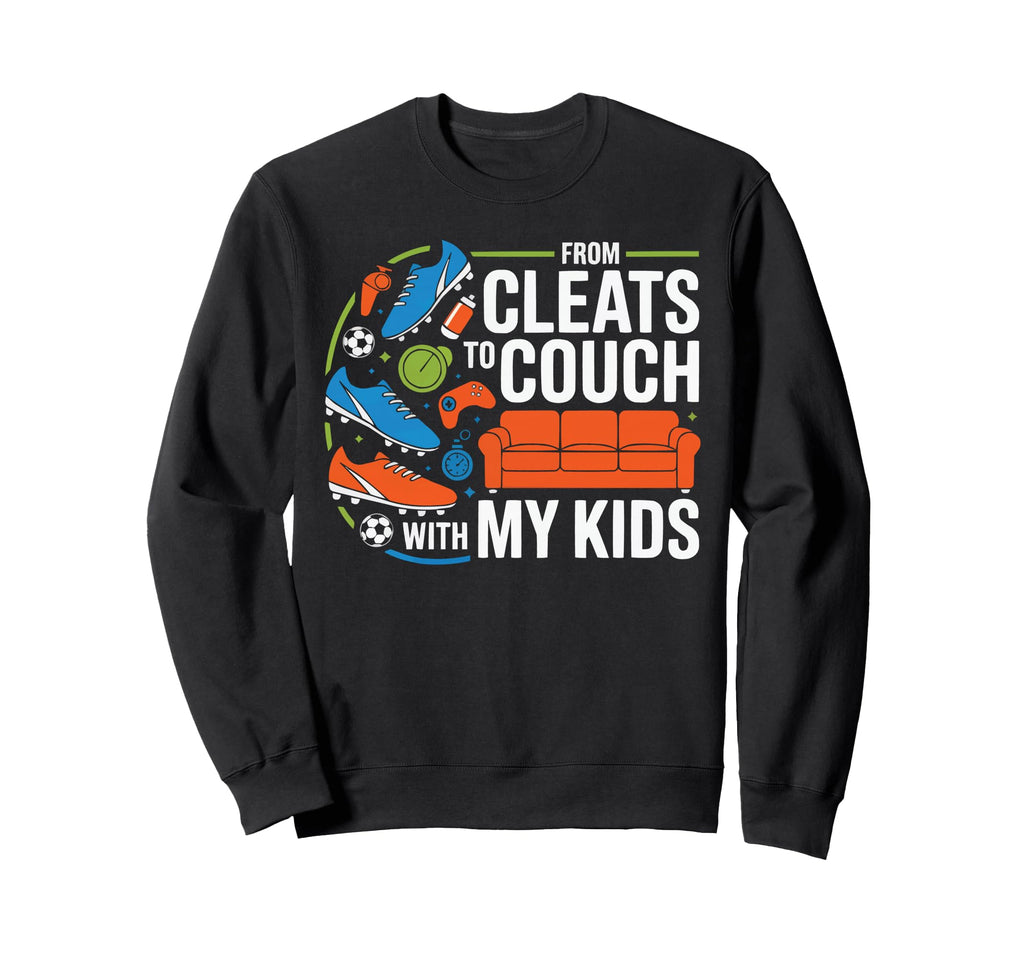 Soccer Player Soccer Dad Kick Sweatshirt - Streetwear Style for Adults