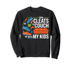 Soccer Player Soccer Dad Kick Sweatshirt - Streetwear Style for Adults