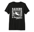Raising Soccer Keeper Mom Soccer T-Shirt - Novelty Apparel Unisex