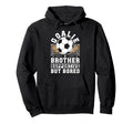 Soccer Goalie Brother Supportive Soccer Hoodie - Custom Art Print Unisex