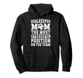 Funny Soccer Goalkeeper Mom Soccer Hoodie - Aesthetic Graphic Unisex