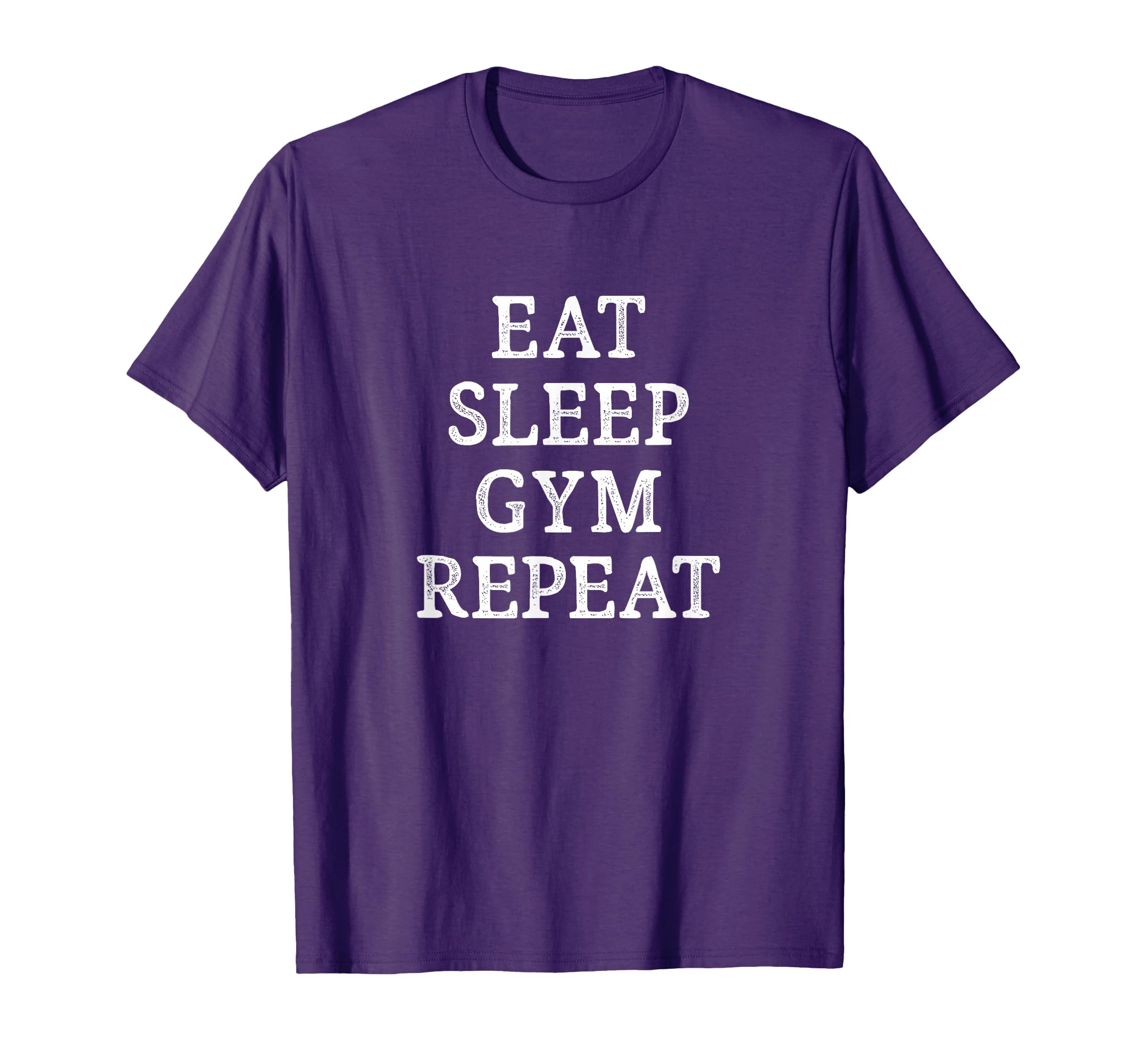 Eat Sleep Gym Repeat T-Shirt - Aesthetic Graphic Unisex