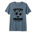 Game Day Soccer Mom 3D Heart And Ball T-Shirt - Graphic Print Men Women