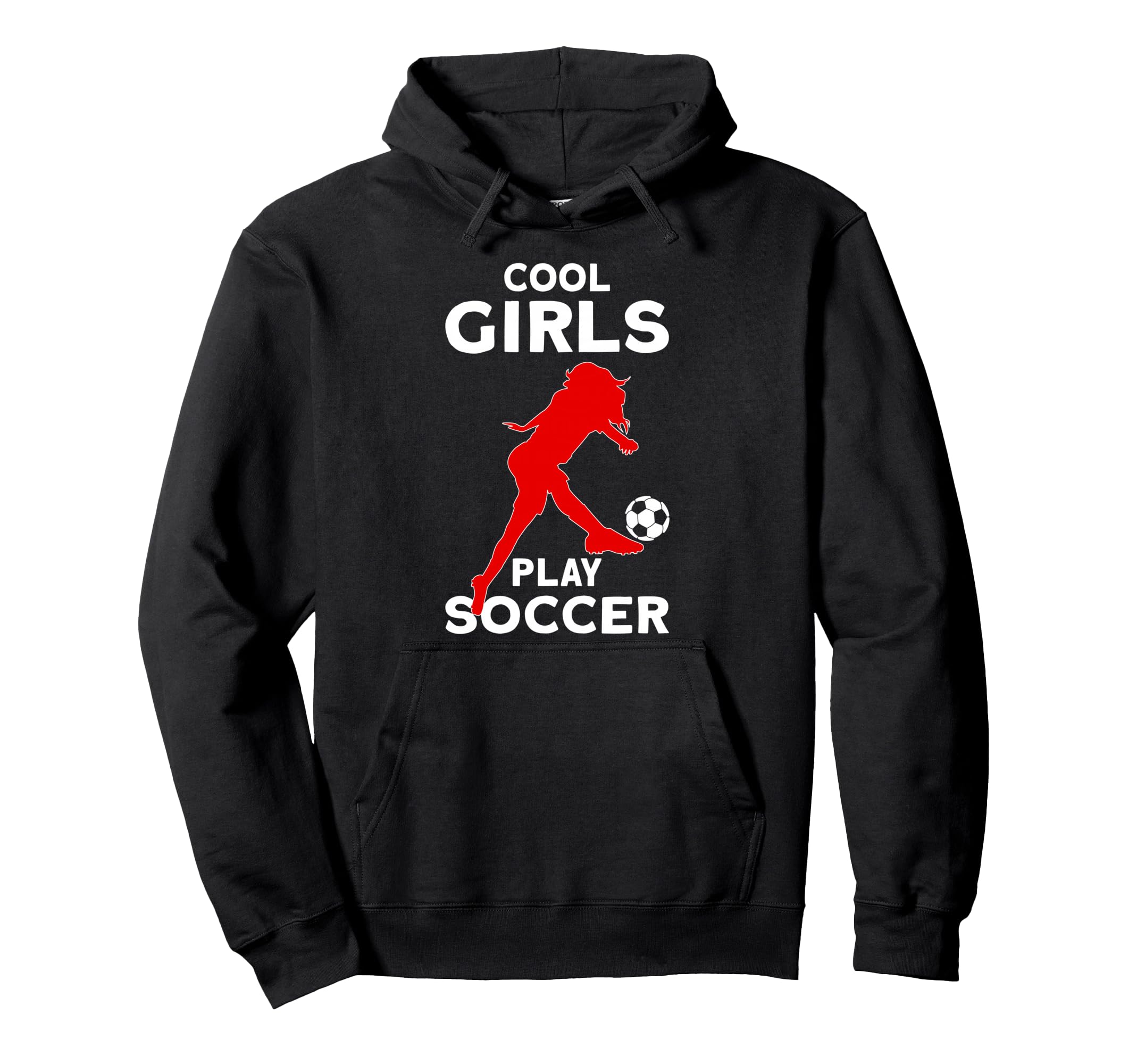 Play Soccer Hoodie - Graphic Print Men Women