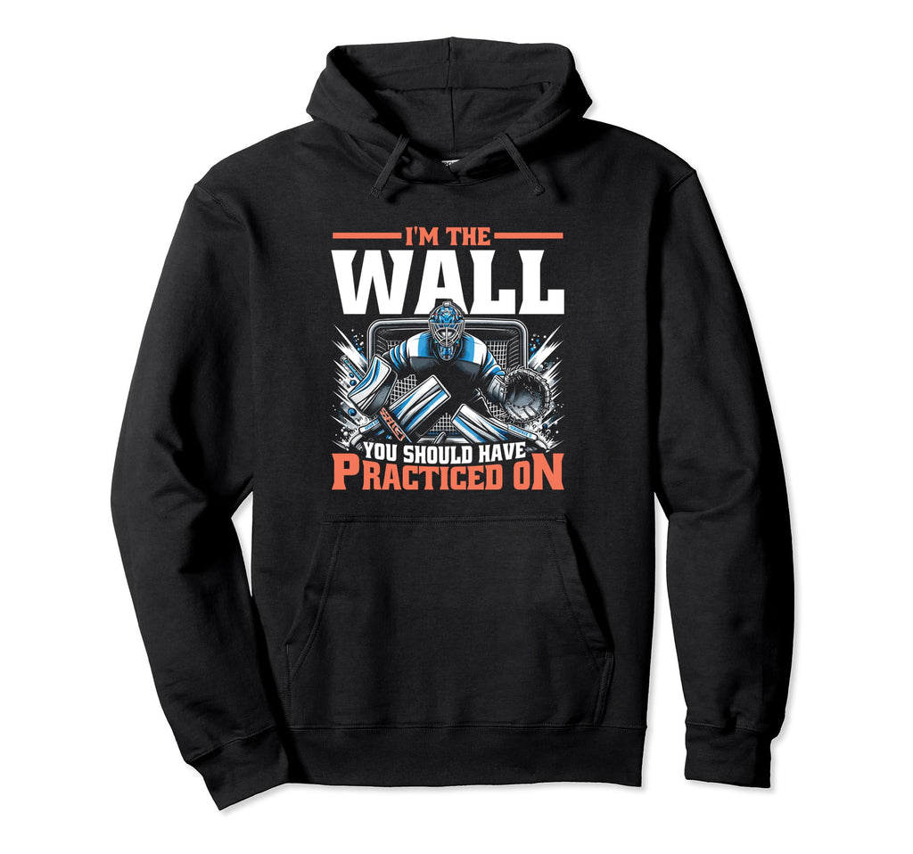 Funny Goalie Goalkeeper Ice Hockey Hoodie - Casual Everyday Wear Unisex