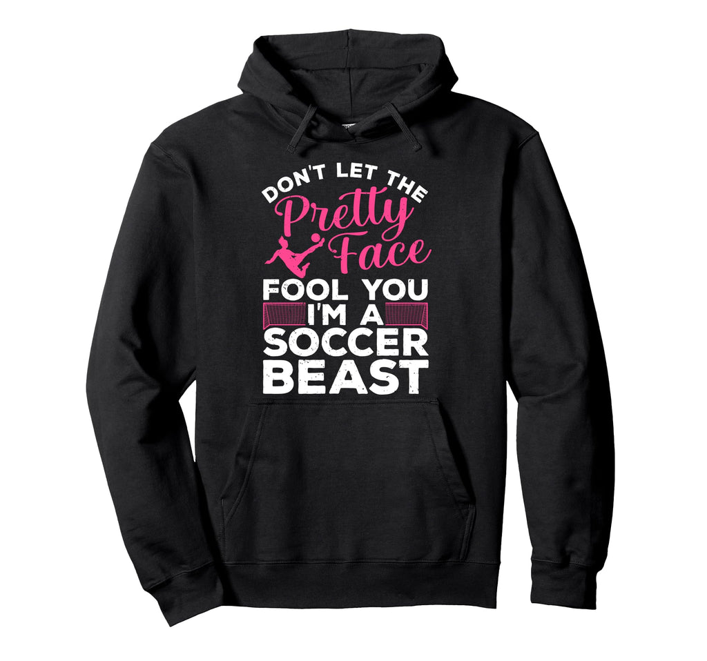 Soccer Art Teen Goalie Soccer Player Hoodie - Trendy Graphic Men Women