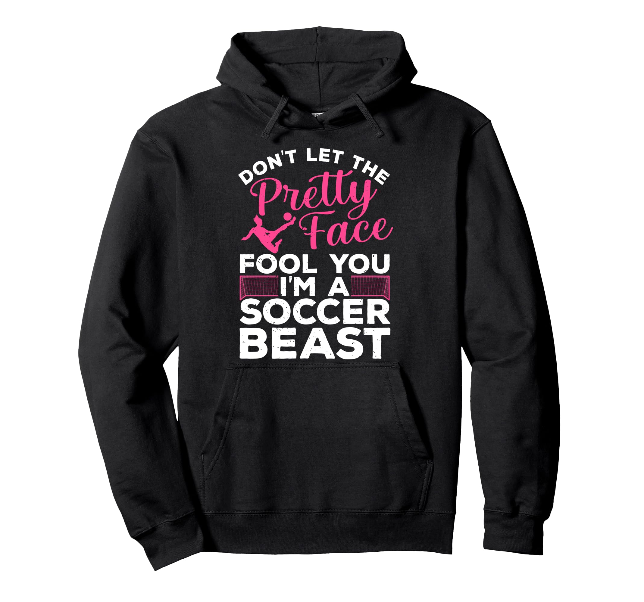 Soccer Art Teen Goalie Soccer Player Hoodie - Trendy Graphic Men Women