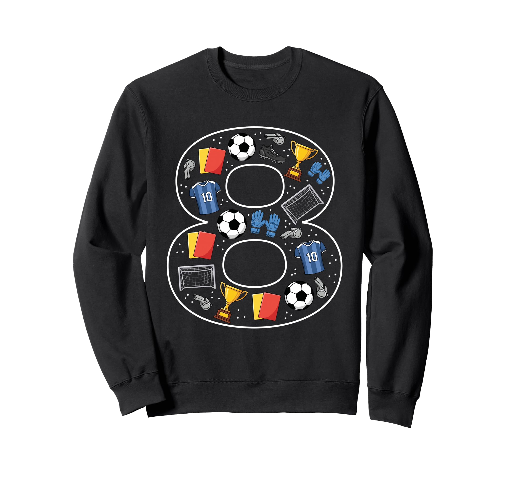 8Th Birthday 8 Year Old Sweatshirt - Casual Everyday Wear Men Women
