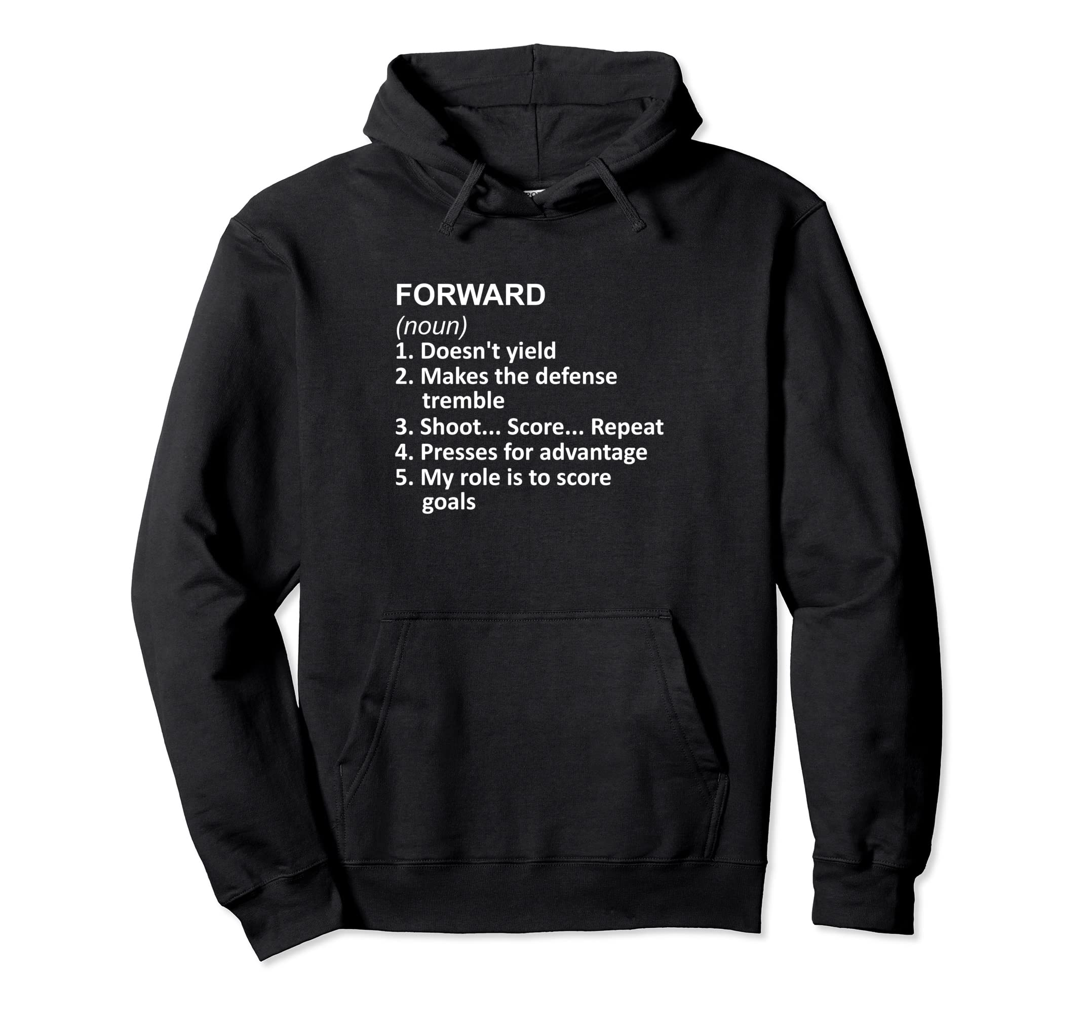 Funny Word Definition Soccer Forward Hoodie - Aesthetic Graphic Men Women