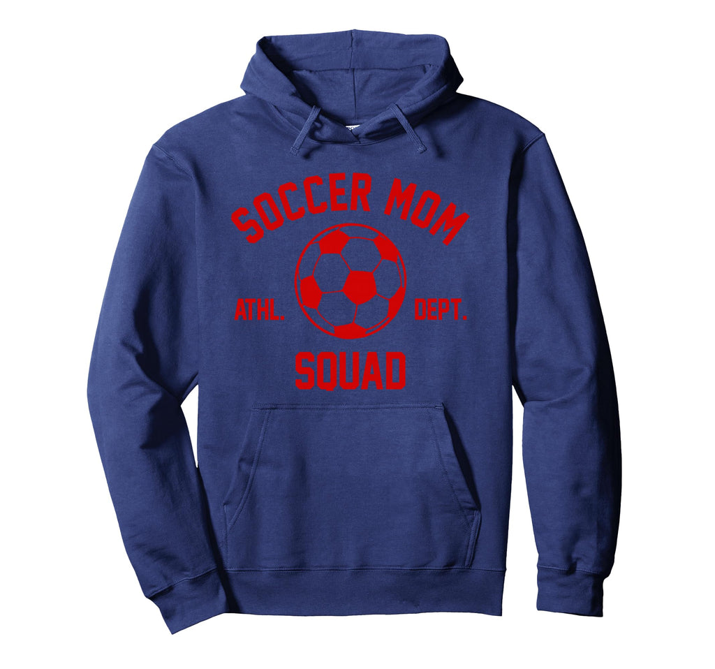 Soccer Mom Squad Gifts Hoodie - Aesthetic Graphic for Adults