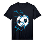 Soccer Ball Goal Funny Player Sports T-Shirt - Novelty Apparel Men Women
