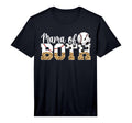 Mens Mama Both Baseball Soccer Mom T-Shirt - Minimalist Print for Adults
