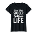 Soccer Player Football Fan Shirts T-Shirt - Fun Novelty Design for Adults