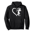 Soccer Player Soccer Heart Soccer Hoodie - Fun Novelty Design Men Women