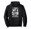 My Son Hockey Goalie Mother Ice Hoodie - Streetwear Style for Adults