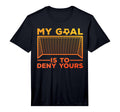 Soccer Goalie Soccer Player T-Shirt - Fun Novelty Design for Adults