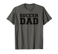 Soccer Dad Father Son Proud Daddy T-Shirt - Minimalist Print Men Women