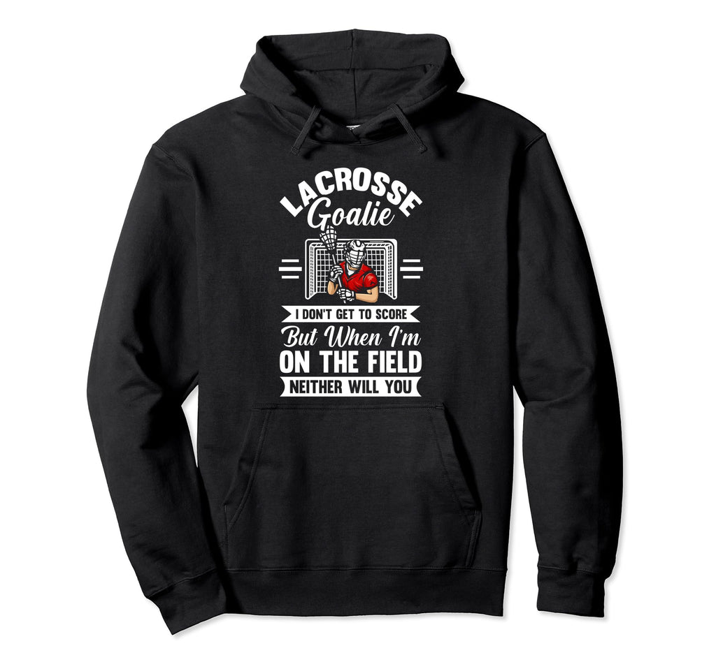 Lacrosse Goalie Hoodie - Novelty Apparel Unisex