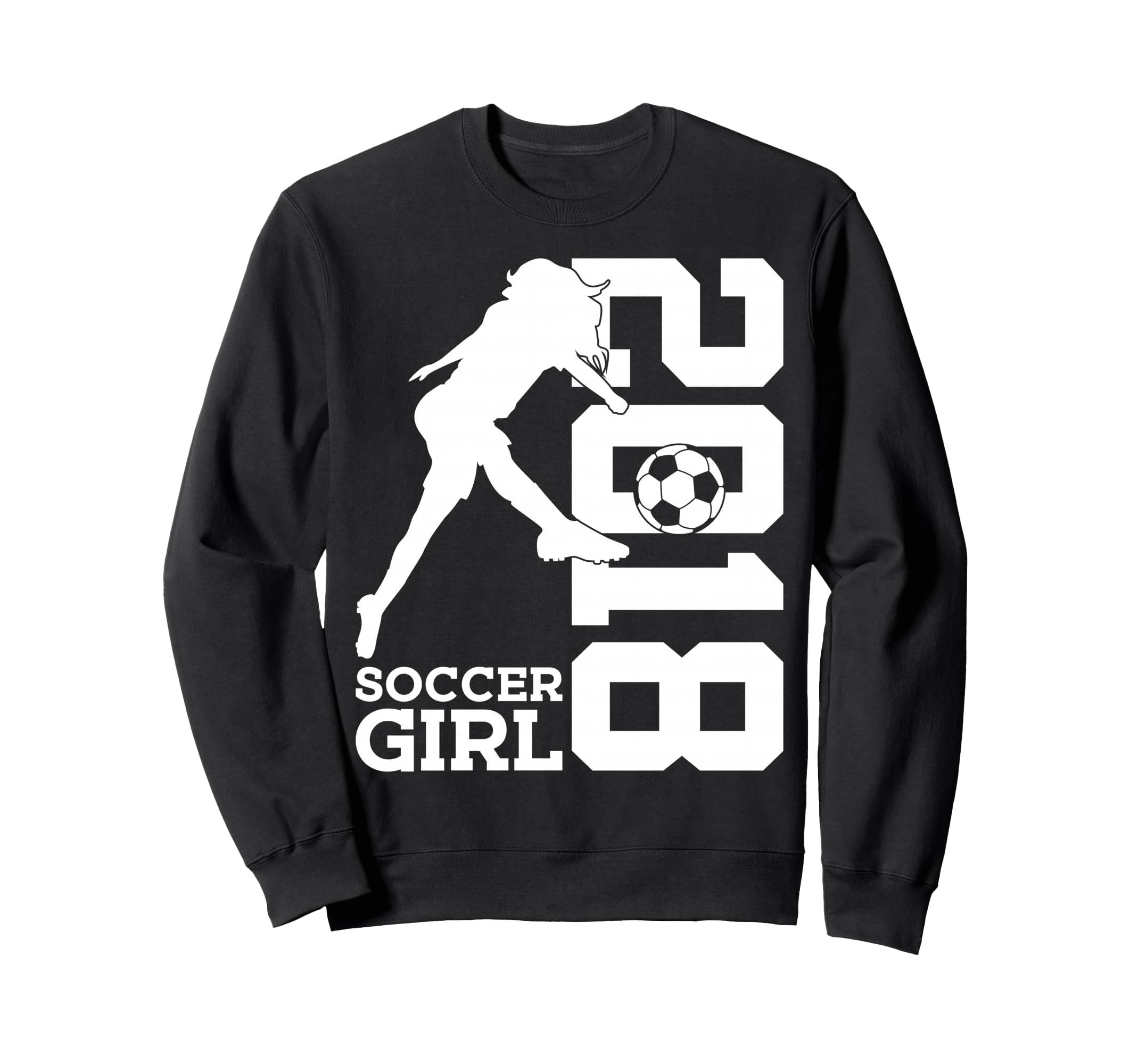 8Th Birthday Soccer 2018 Sweatshirt - Trendy Graphic Unisex