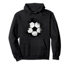 Soccer Soccer Players Or Fans Sweatshirt - Trendy Graphic for Adults