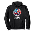 American Flag Soccer Soccer 2025 Hoodie - Custom Art Print Men Women