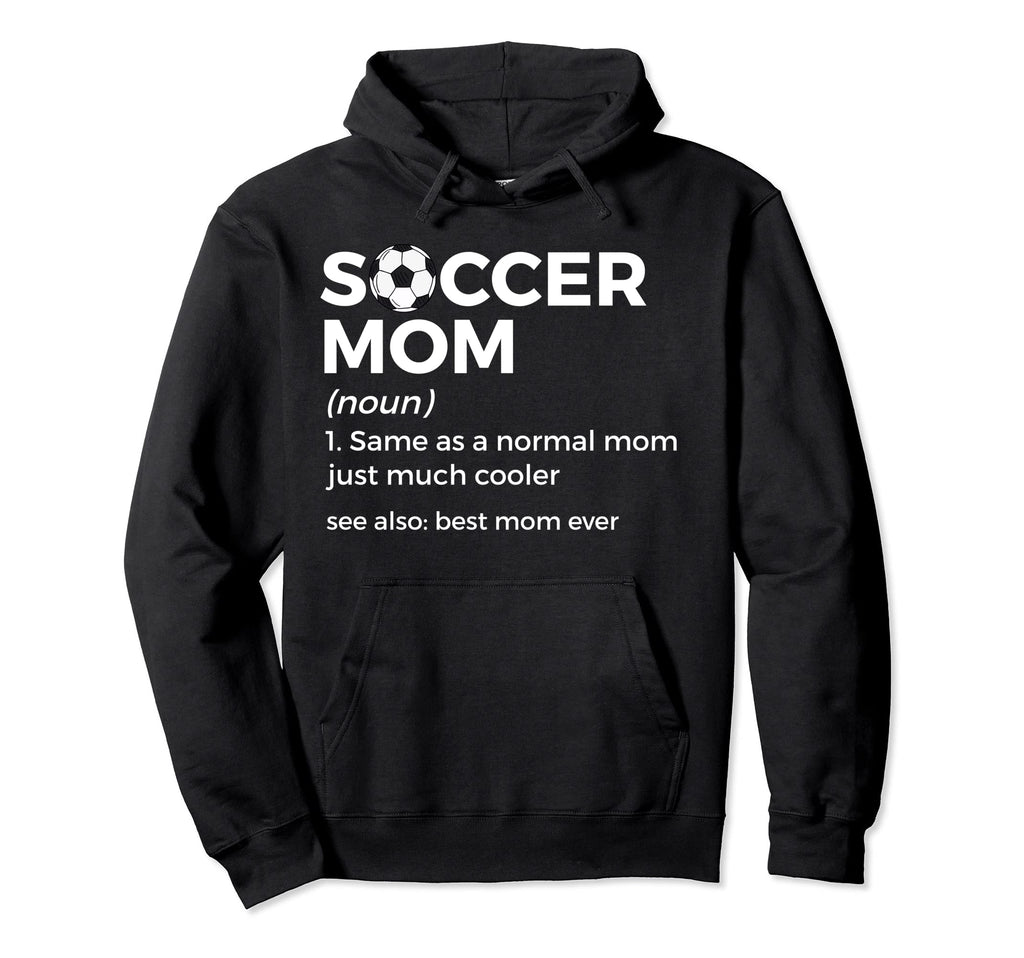 Soccer Mom Definition Hoodie - Novelty Apparel for Adults