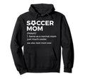Soccer Mom Definition Hoodie - Novelty Apparel for Adults