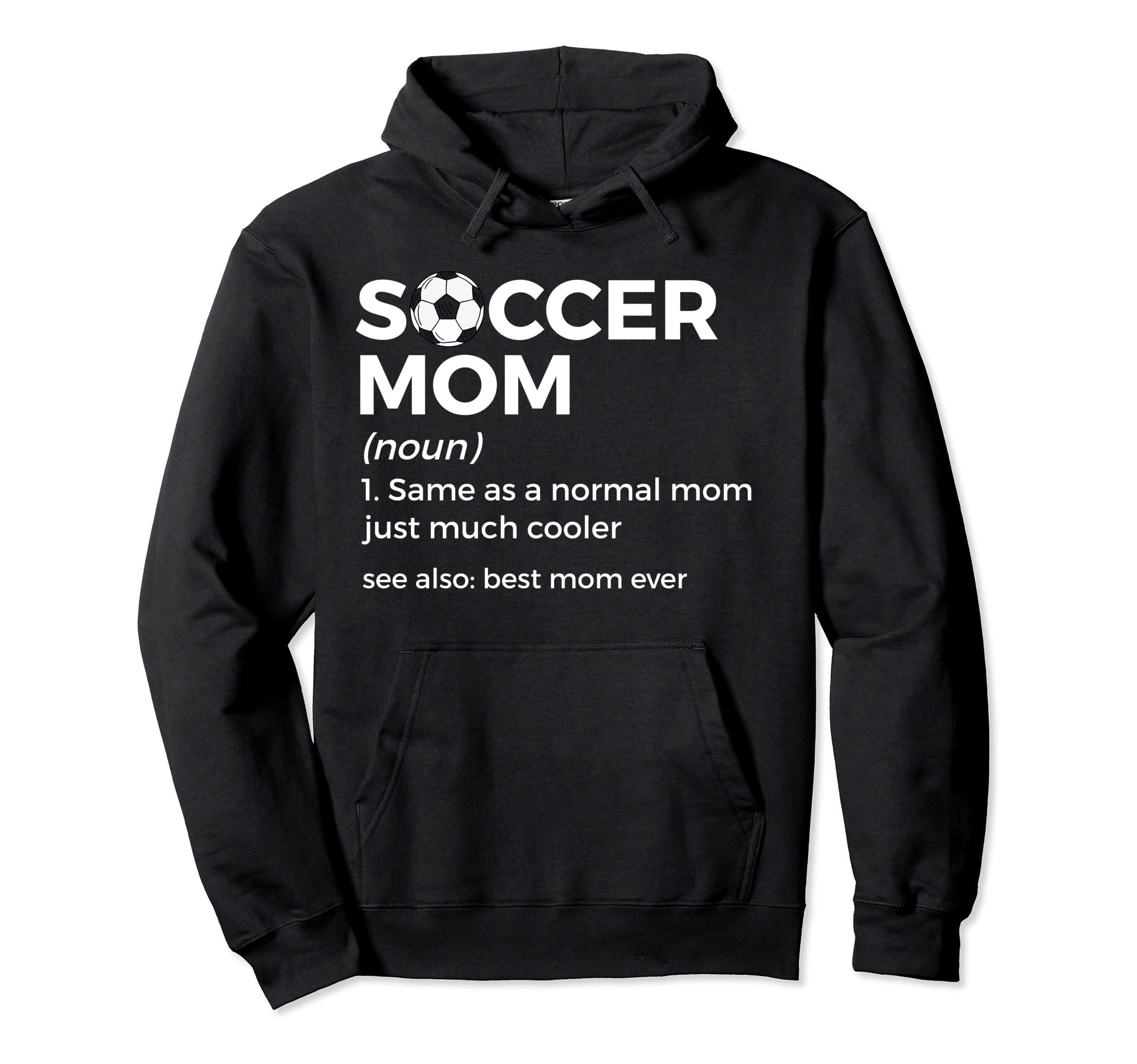 Soccer Mom Definition Hoodie - Novelty Apparel for Adults