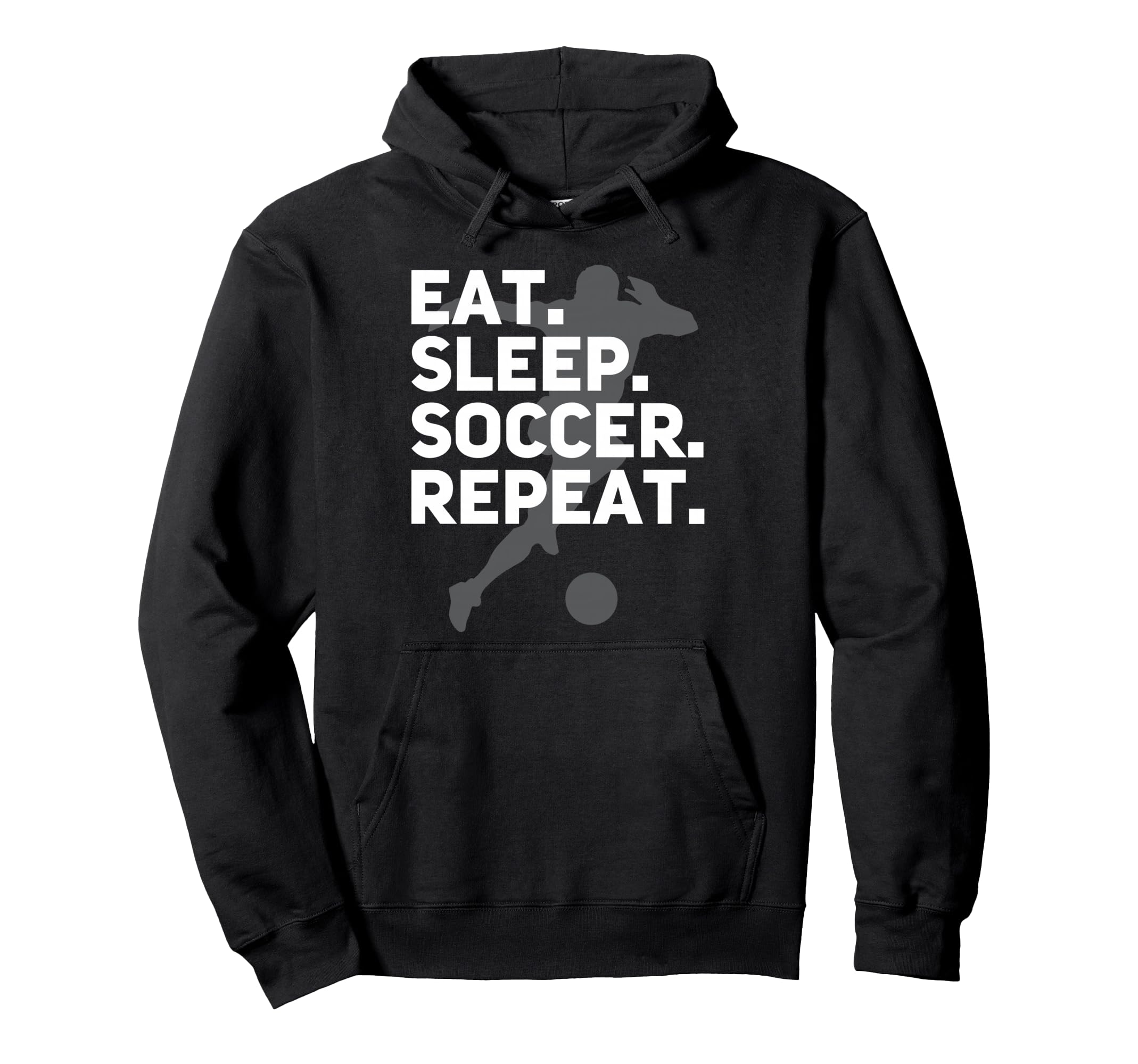 Eat Sleep Soccer Repeat Usa Football Fan Hoodie - Custom Art Print Unisex
