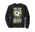 Brother Law Birthday Soccer Player Sweatshirt - Streetwear Style Men Women